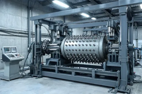 Milling drum fatigue tunnel