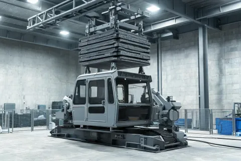 ROPS FOPS cab certification lab